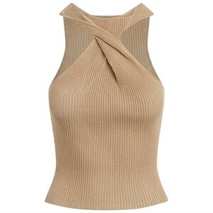 10. NWT HUDSON FULLY FASHION TWISTED TANK TOP SIZE XS